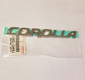 Toyota Corolla Badge, 7544212A01